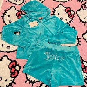 Juicy Couture velour tracksuit set